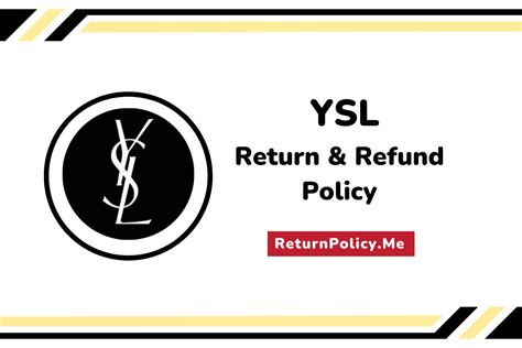 ysl returns policy|ysl repair policy.